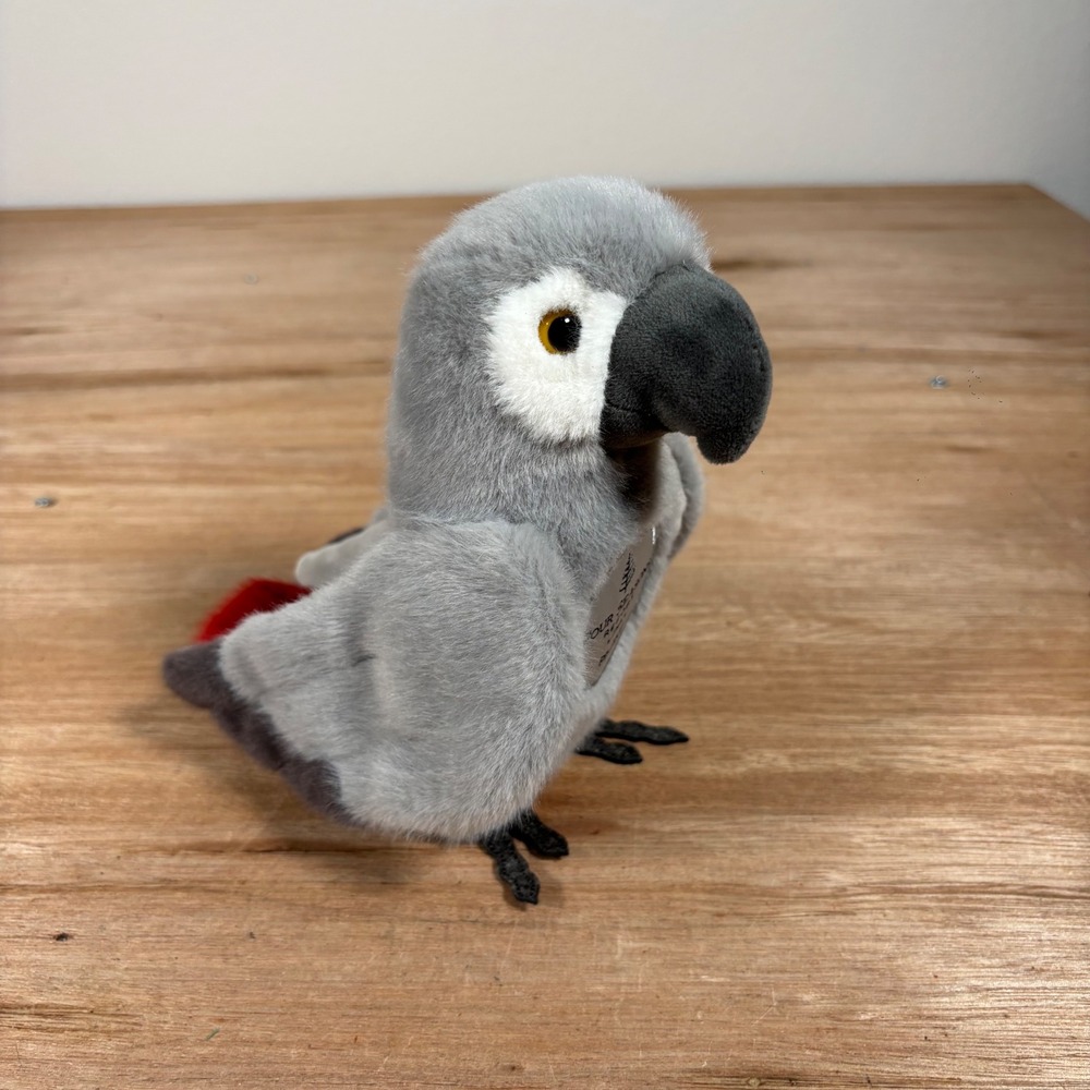 Douglas African Grey Parrot Plush Four Seasons Resort Lanai Pikake Bird 7 inch